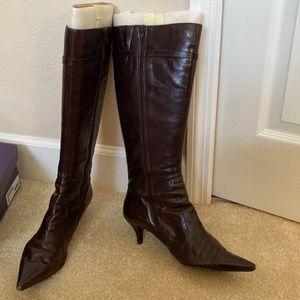 Bandolino brown leather boot size 9